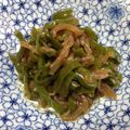 ち☆いた's cooksnap of when they made ピーマンと糸こんにゃくの甘辛炒め.