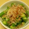 hinauri's cooksnap of when they made オクラのおかかぽん酢和え.