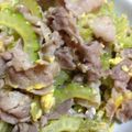 雪天々's cooksnap of when they made 苦さマイルド！ゴーヤと豚の炒め物.