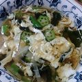 ♡Catherine's cooksnap of when they made ***オクラ★たまごスープ***.