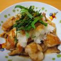 nakaerinko's cooksnap of when they made ☼鶏もも肉のポン酢焼き♪しそおろし添え.