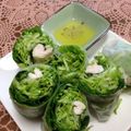 YUKIKI☆'s cooksnap of when they made 鶏ハムとキャベツで、ヘルシー生春巻き.