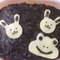 紅葉ｙ's cooksnap of when they made キャラ弁　カエルとうさぎ.
