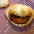 みいちゃんですよ's cooksnap of when they made こんがりコロッケパン.