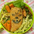 赤い電話's cooksnap of when they made キャラ弁!!暴君ハバネロ弁当♪.