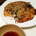 mim3's cooksnap of when they made 給料日前のお助けチヂミ(‾0‾).