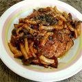おおたち's cooksnap of when they made 簡単！混ぜない！焼くだけハンバーグ！.