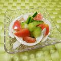 kemeta's cooksnap of when they made 超簡単☆トマトときゅうりのさっぱりサラダ.