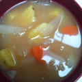 フミココ's cooksnap of when they made ≪さつま汁≫さつまいも(^○^)みそ汁♪.