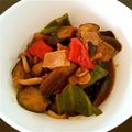 micthanks's cooksnap of when they made 茄子ピーマン豚肉のオイスター中華炒め.