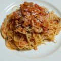 sunrice88's cooksnap of when they made ③トマトとベーコンの冷製パスタ.