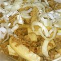 た～ふじん's cooksnap of when they made ピリ辛☆肉ときのこの冷やし麺.