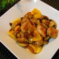 nekoland's cooksnap of when they made 鶏むね肉とパプリカの炒め物.