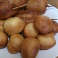 さくらんぼ餃子's cooksnap of when they made ホットケーキミックスでアメリカンドッグ♥.