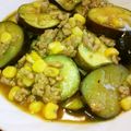 月見なっとう's cooksnap of when they made ☆簡単・美味しい☆なす&挽き肉のカレー煮.
