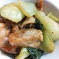 いしまいﾁｬﾝ's cooksnap of when they made 鶏肉とチンゲン菜のコク旨炒め♪.