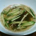 sinryuma's cooksnap of when they made 韓国風きゅうりの冷汁.