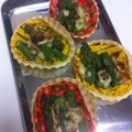 あい葉's cooksnap of when they made アスパラガスのガラムマサラチーズ焼き.