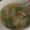 かひとママ's cooksnap of when they made ♪青梗菜とベーコンのスタミナスープ♪.