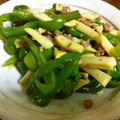 ダサコ's cooksnap of when they made 挽肉でチンジャオロースー。.