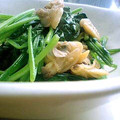 oBsession's cooksnap of when they made ❀ほうれん草とあさりのバター炒め❀.