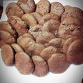 shnknami's cooksnap of when they made フレッシュミントいっぱいのチョコクッキー.