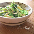 矢切のねぎちゃん's cooksnap of when they made 豆苗とえのきで一品.