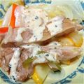 LOVEﾘﾝ's cooksnap of when they made ★☆新玉ねぎとキャベツのレンジ蒸し鶏☆★.