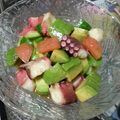 はこりん's cooksnap of when they made タコとアボカドとトマトのサラダ☆.