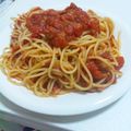 優希んこ's cooksnap of when they made 簡単♡トマトとツナのパスタ.