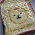 マリチャン's cooksnap of when they made クッキー型で【可愛い】チーズトースト.