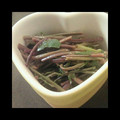 yuyayazu's cooksnap of when they made 簡単美味♡つるむらさきのやみつきナムル.