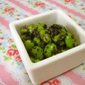 赤い電話's cooksnap of when they made お弁当にあと一品♪枝豆の胡麻和え.