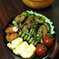 Naragon's cooksnap of when they made 肉味噌を使って簡単☆なすとピーマンの炒め.