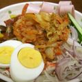ぽんずー's cooksnap of when they made そうめんで作る、韓国風冷麺　.
