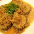♡ぐみ♡'s cooksnap of when they made さぶ餅さんのみぞれ煮で♔しいたけの肉詰め.