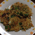 なな7368's cooksnap of when they made 香ばし桜えびのネギだく素麺お焼き.