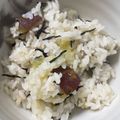 コロどろっぷ's cooksnap of when they made サツマイモとひじきのご飯.