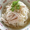 ayafuyu's cooksnap of when they made ☆冷やし鶏だしソーメン☆.
