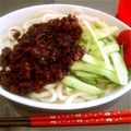 かおりりす's cooksnap of when they made らくちん☆きしめんで、ジャージャー麺！！.