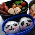 レモン４７'s cooksnap of when they made コロコロ～❀パンダおにぎり♬.