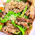 ♪まるえ's cooksnap of when they made 簡単！牛肉とピーマンの柚子胡椒炒め☆.