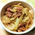 馬堀海岸's cooksnap of when they made 玉ねぎとベーコンのコンソメ炒め♪.