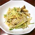 petit親父's cooksnap of when they made もやし＆しめじのヘルシーごま和え.