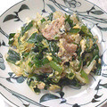 RoomA's cooksnap of when they made 簡単！青梗菜とにらのふわふわ卵炒め.
