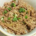 あーや。。's cooksnap of when they made 超簡単！シンプルおうち牛丼.