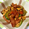 のん－ふく's cooksnap of when they made きゅうりとウインナーのオイスターマヨ炒め.