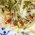 kaeかえちゃん's cooksnap of when they made 鯵の三枚おろしで♪梅焼き香味野菜のせ.