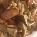 愛梨2013's cooksnap of when they made 子供大好きシーソー（椎茸＆ソーセージ）.