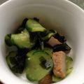 mantacarp's cooksnap of when they made きゅうりとじゃこ天の酢物.